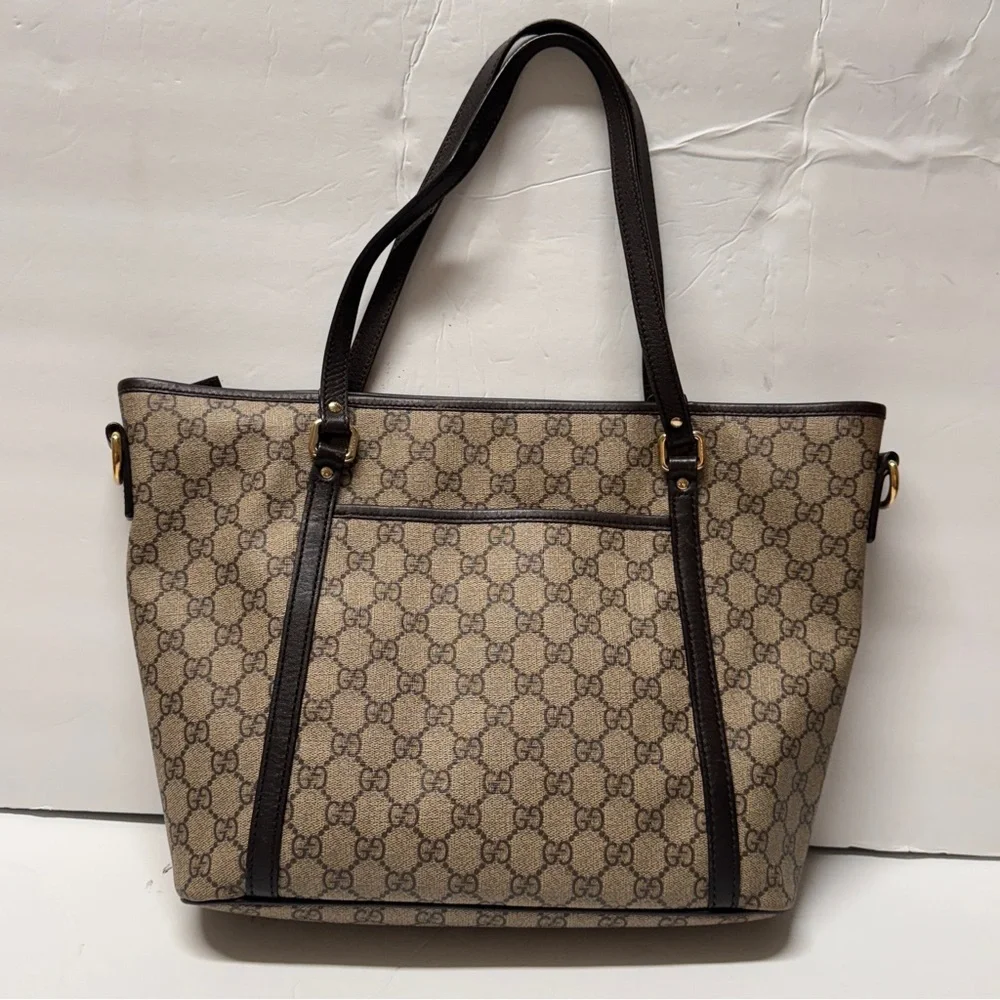 Gucci GG Supreme Joy monogram work front pocket tote - Picture 5 of 13